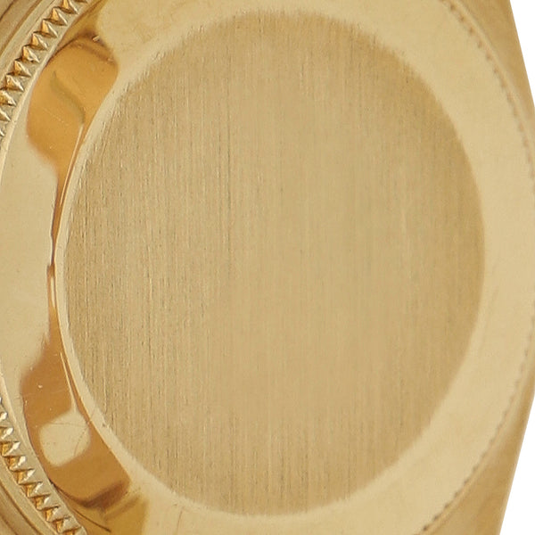 Reloj Rolex para dama modelo Oyster Perpetual DateJust en oro amarillo 18 kilates.
